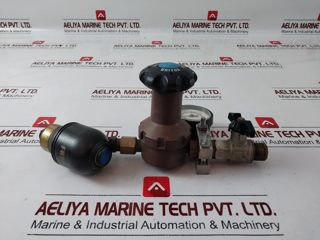 Unitor R700 Plus Pressure Regulator With Fr50 Flashback Arrester & Check Valve