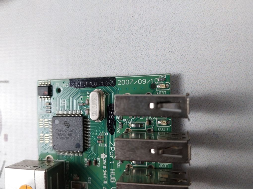 Usb 2.0 7 Port Hub Usb Expansion Module Ver: 1.9