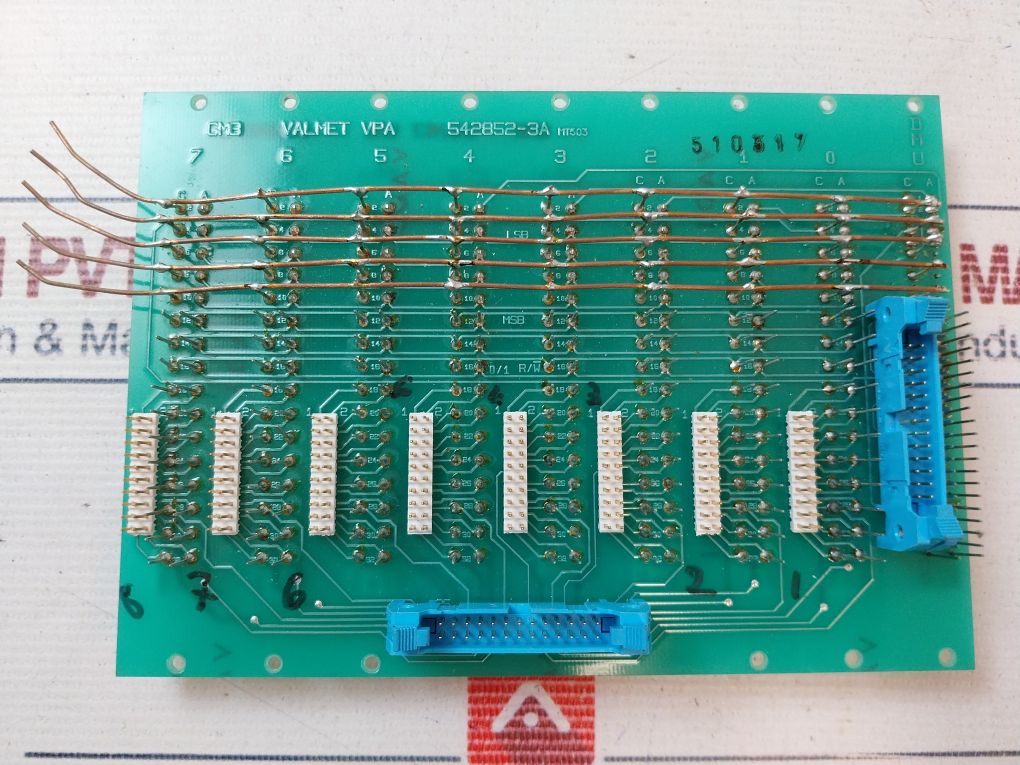 Valmet 542852-3A/542852-3B Pcb Card