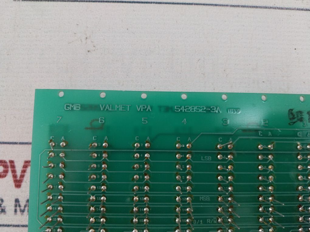 Valmet 542852-3A E.U. Board