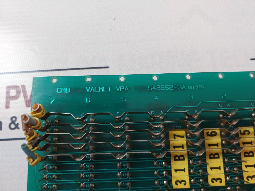 Valmet 542852-3B Pcb Card