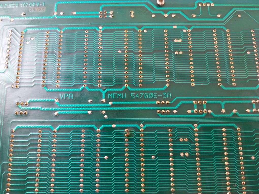 Valmet 547006-3B Memory Board 94V-1