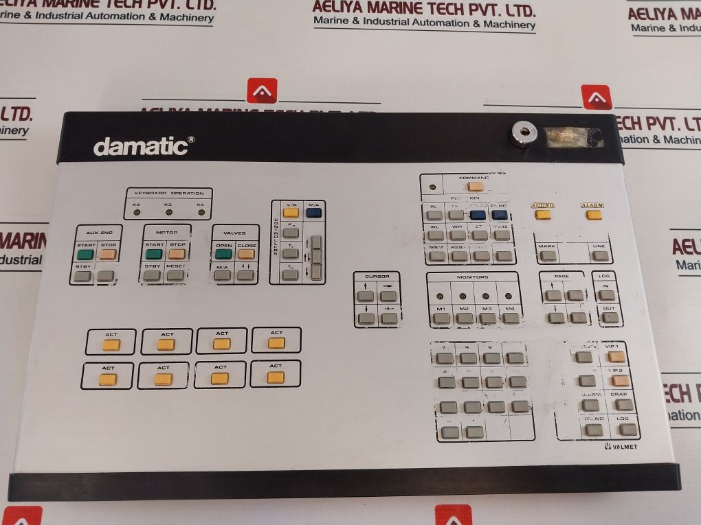 Valmet Automation M851565 Damatic Keyboard Mkb2
