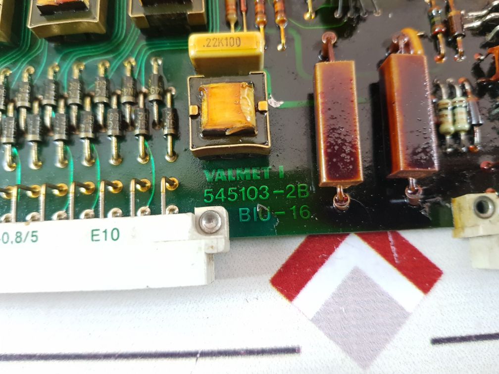Valmet Biu-16 Pcb Card 545103-2B,545103-2A