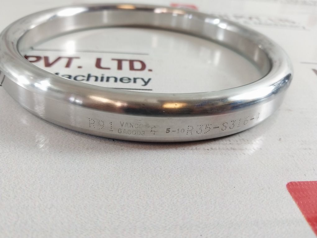 Vanco 6A0003 316 Stainless Steel Oval Ring Gasket 207069