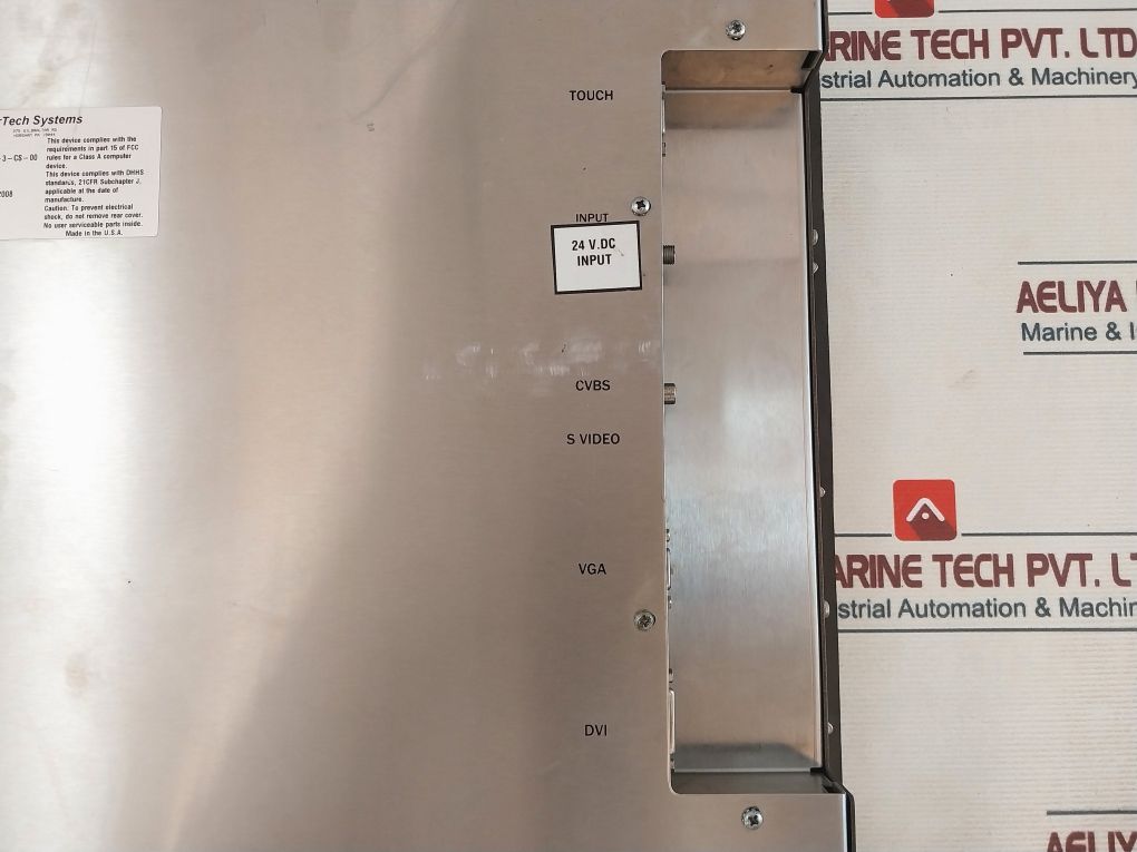 Vartech Systems Vt213P Operator Interface Panel Vt213P-04S-3-cs-00