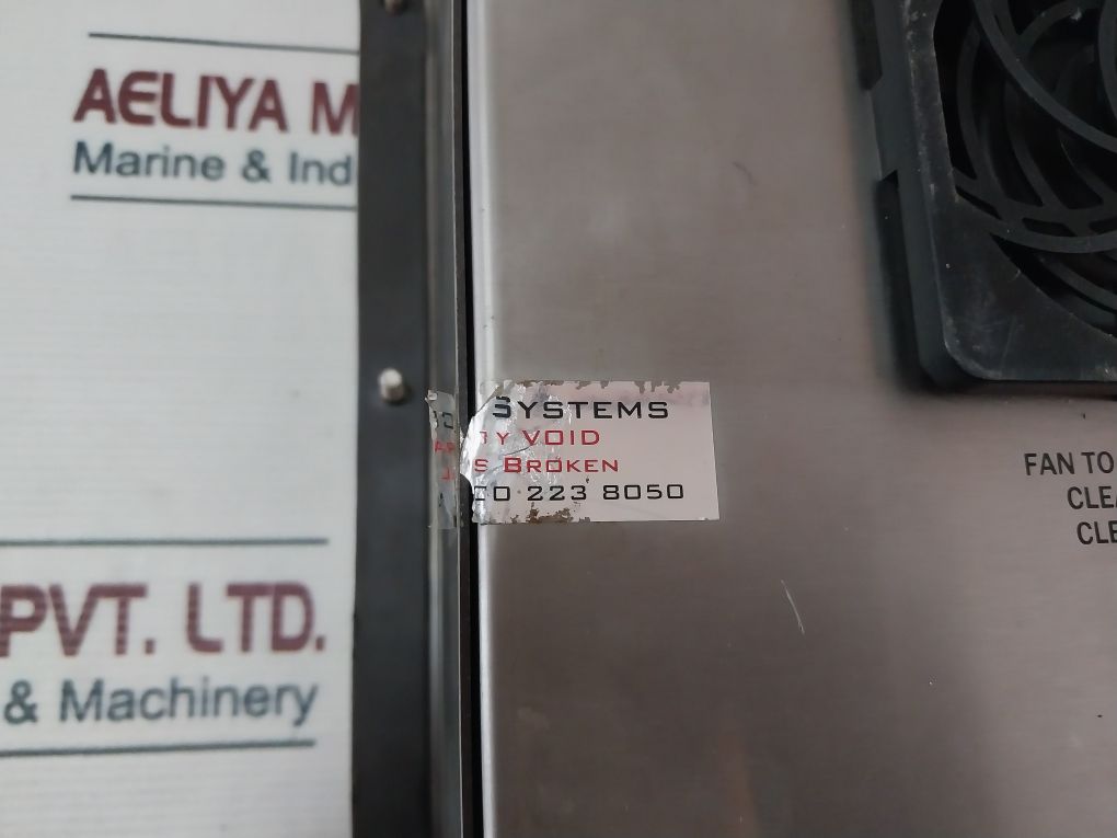 Vartech Systems Vt213P Operator Interface Panel 24 Volt Dc Input