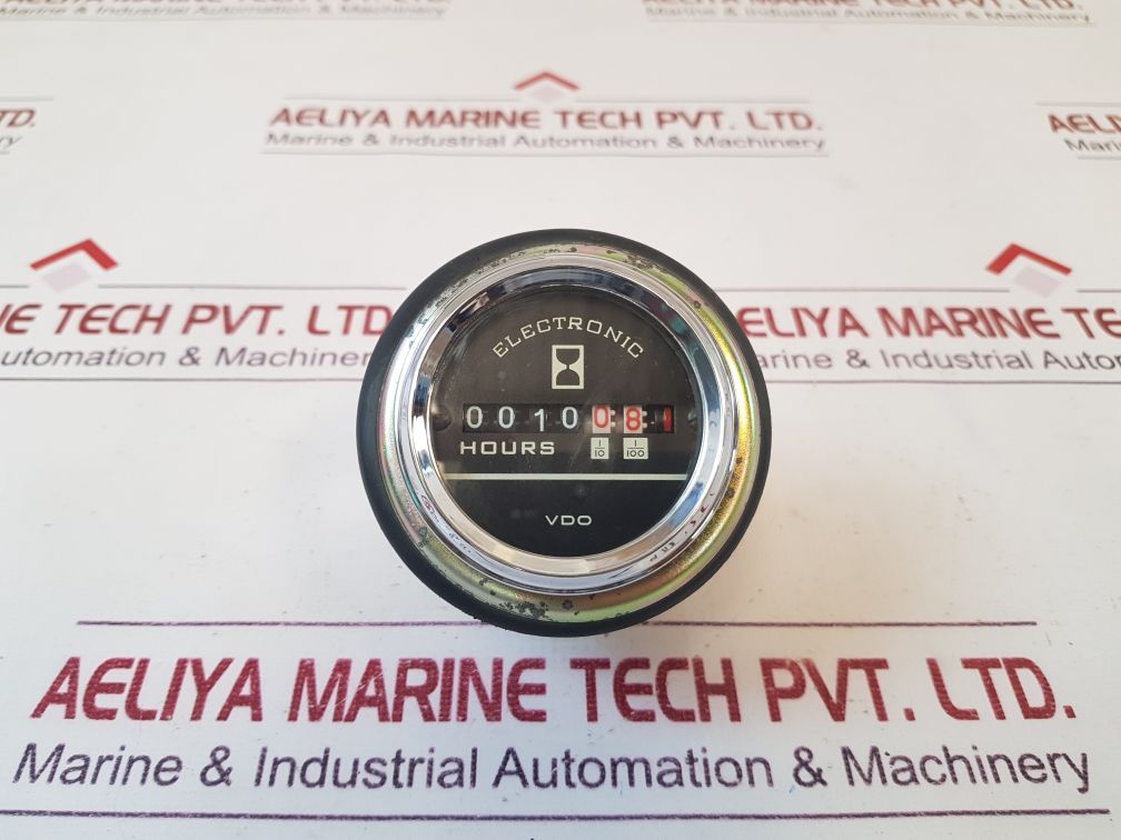 Vdo Electronic Hourmeter 24 Vdc 110 - 1100 Hours