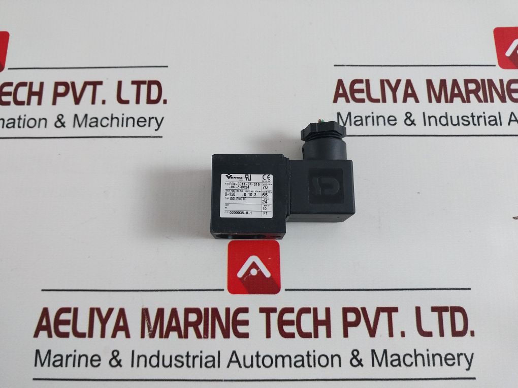 Versa Valves Esm-3011-34-316-hc-z-d024 Solenoid Valve Coil 10 Watt