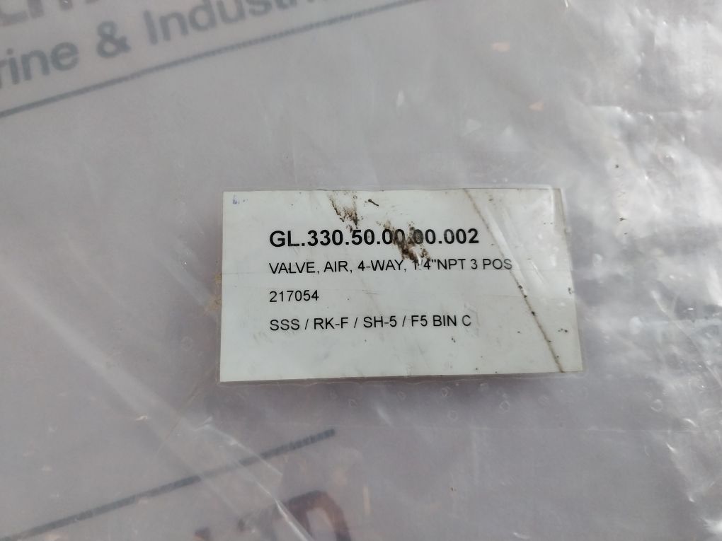 Versa Vbl-4304-ms-155-167 Pneumatic Directional Valve