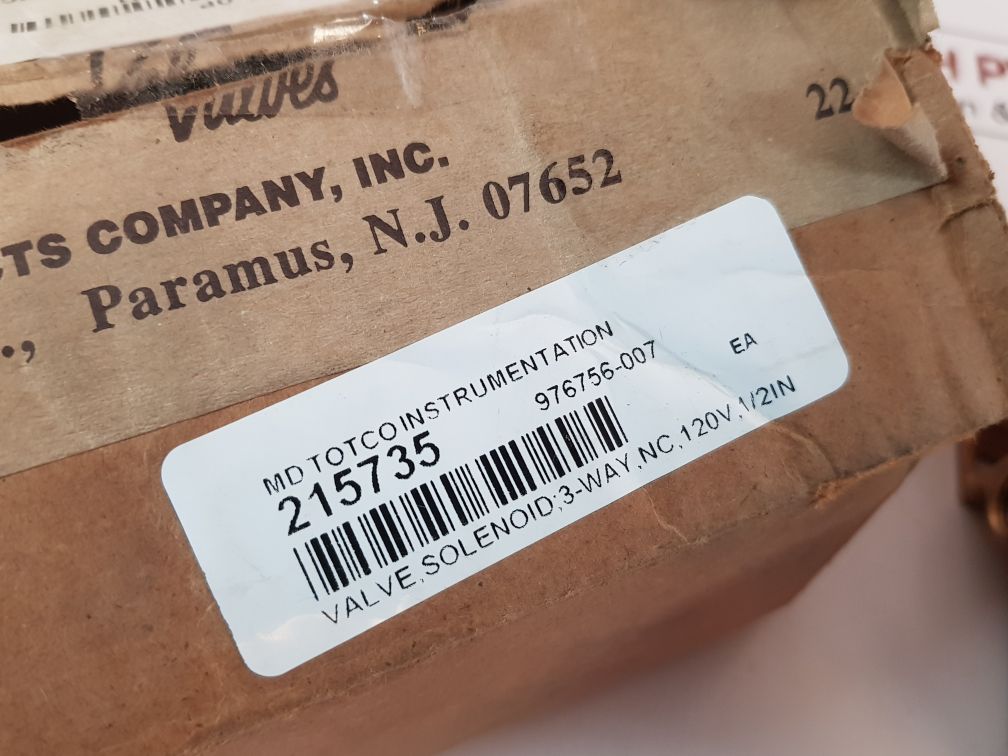 Versa Vsg-8322-pc-xx-a120 Solenoid Valve