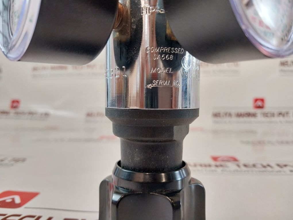 Victor/Wika Vms-15Sy Compressed Gas Regulator 0781-3060