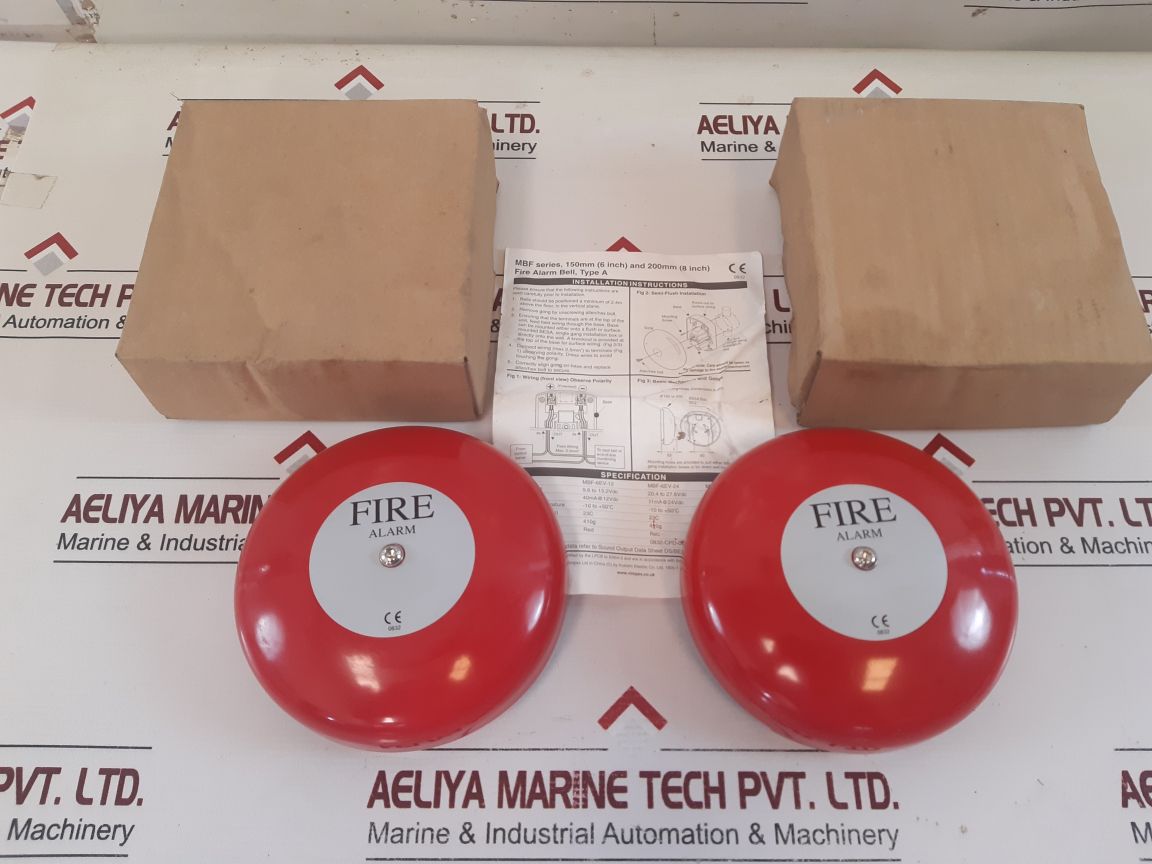 Vimpex Mbf-6Ev-24 Fire Alarm Bell Type A -10 To +50°C