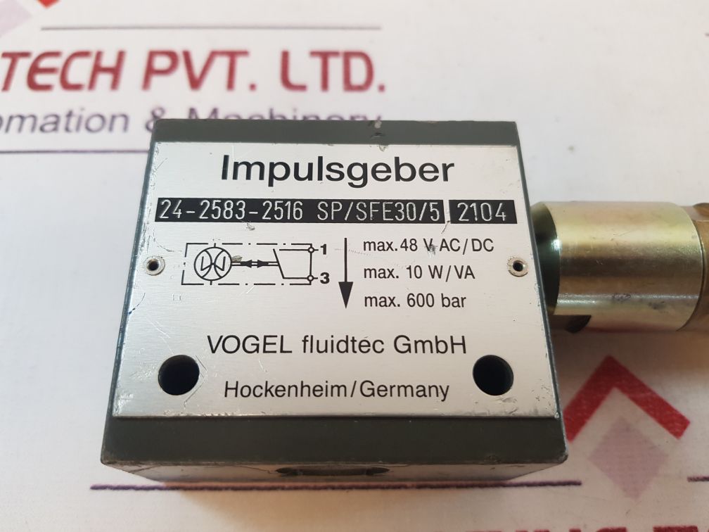 Vogel Impulsgeber Sp/Sfe30/5 Pulse Generator