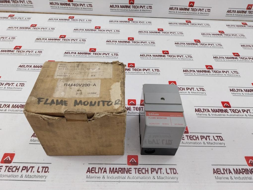 Volcano R4440V200-a Flame Monitor Ac200220V 50-60Hz