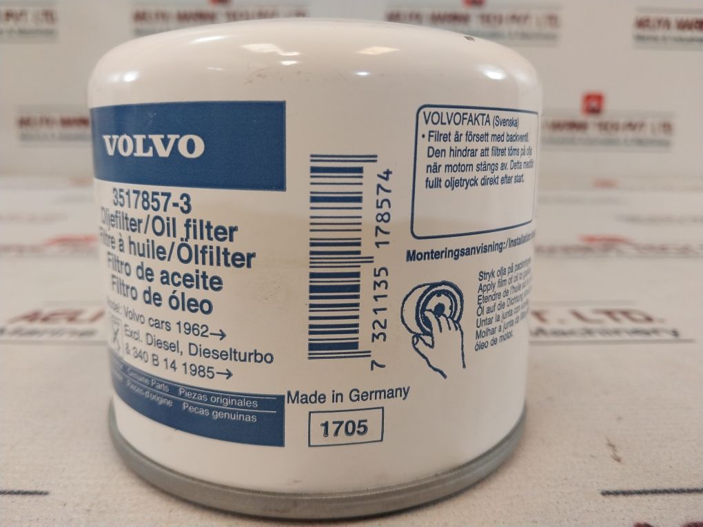 Volvo 3517857-3 Oil Filter