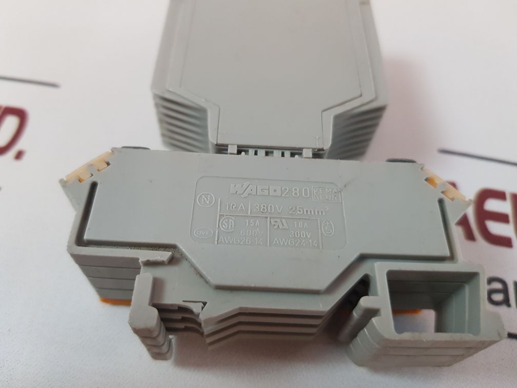 Wago 286-312 Relay With 280 Terminal Block