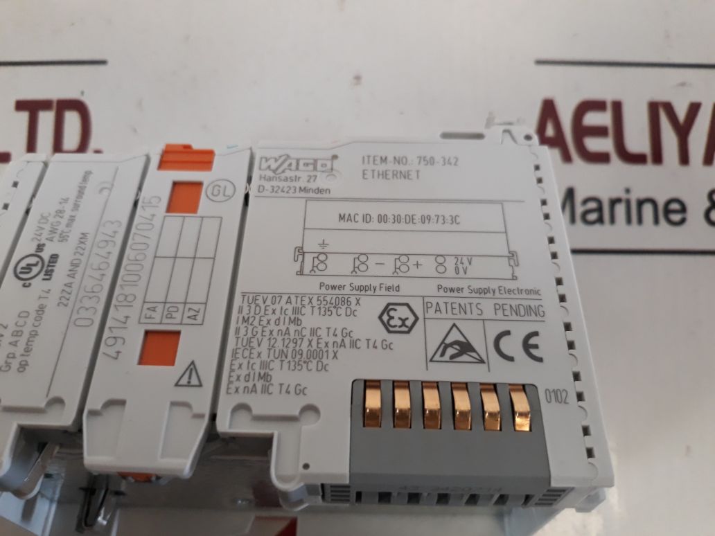 Wago 750-342 Ethernet I/O System