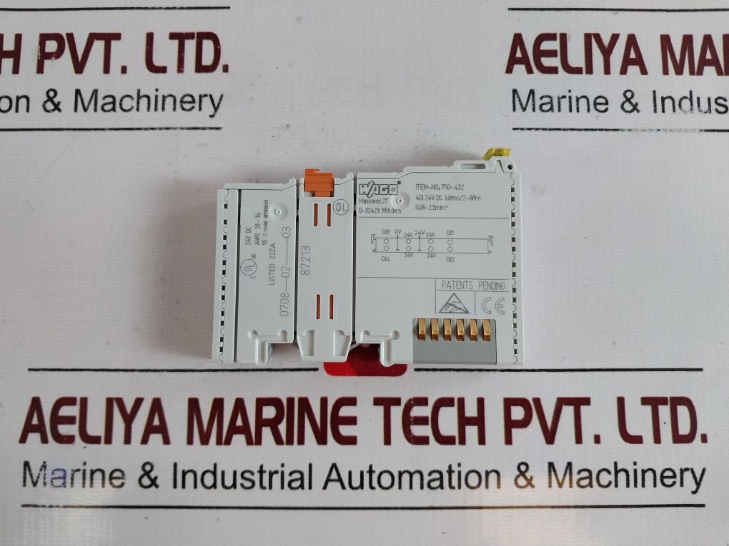 Wago 750-432 Digital Input Module 0708--02----03