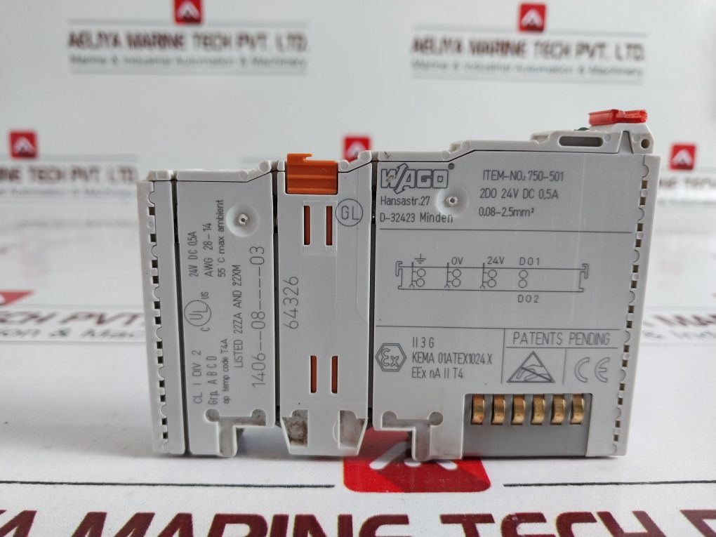 Wago 750-501 Output Module 1406--08----03