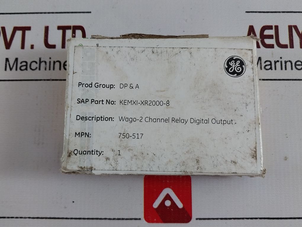 Wago 750-517 2-channel Relay Digital Output Module,200-250V Ac,10A