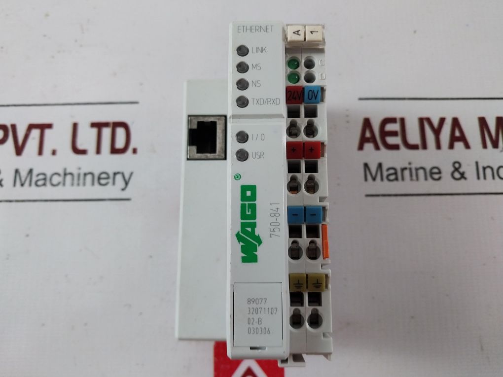 Wago 750-841 Ethernet Bus Controller 24V Dc