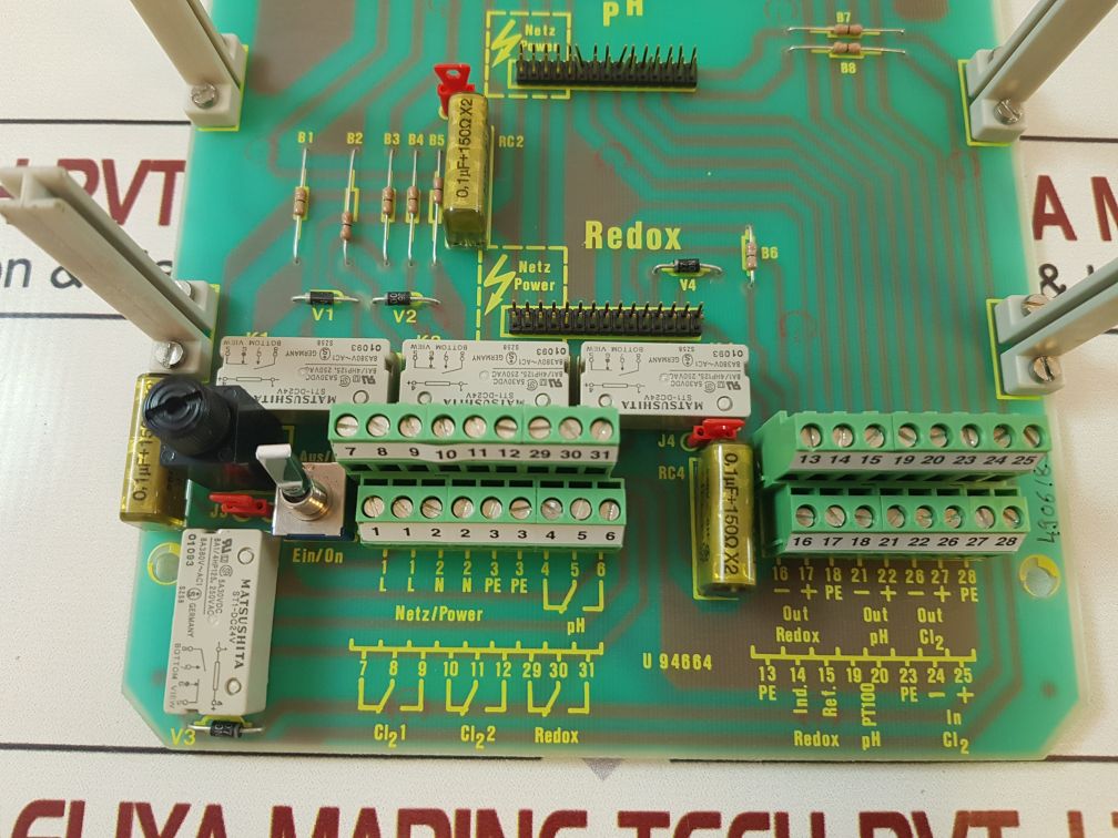 Wallace & Tiernan P-95201 Pcb Card