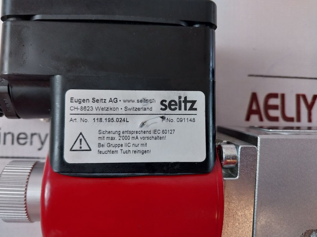 Wandfluh 118.195.024L Solenoid Directional Valve 2A52W