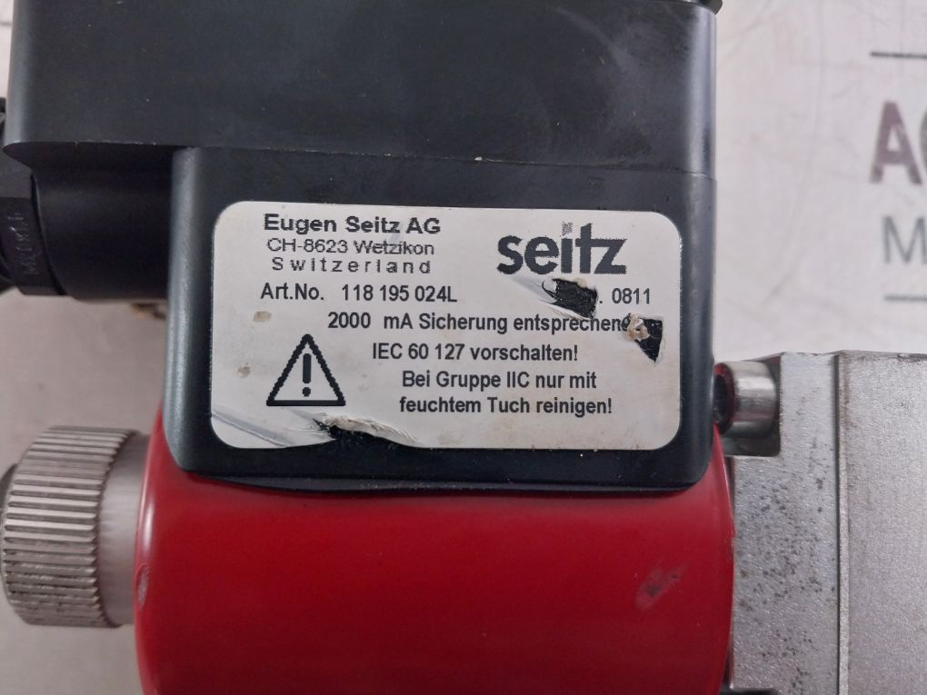 Wandfluh Aex.32061A-s1788 Directional Valve With Coil 118 195 024L