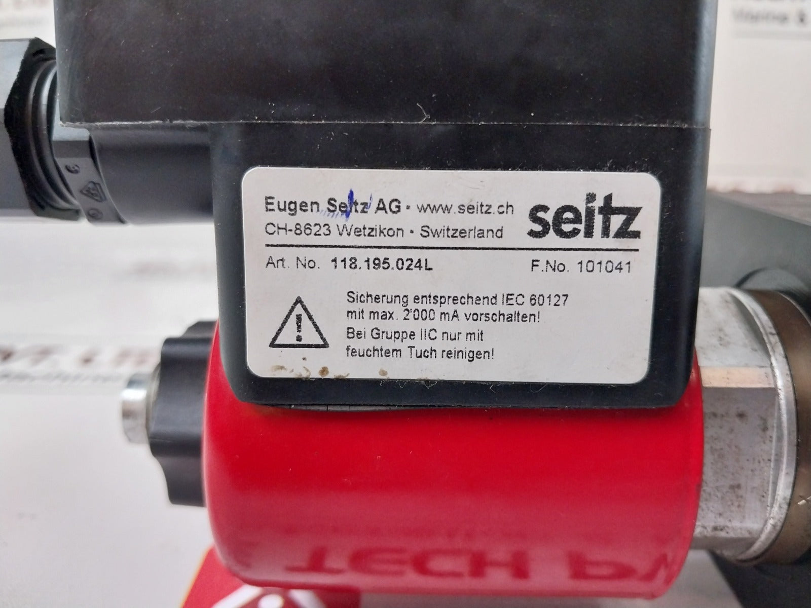 Wandfluh 2A52W/118.195.024L Solenoid Directional Valve Svx3410-ba/T4