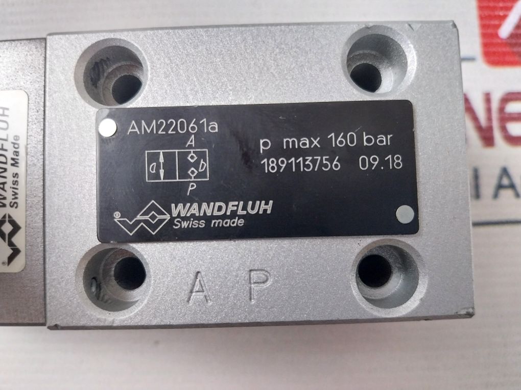 Wandfluh Am22061A Hydraulic Valve