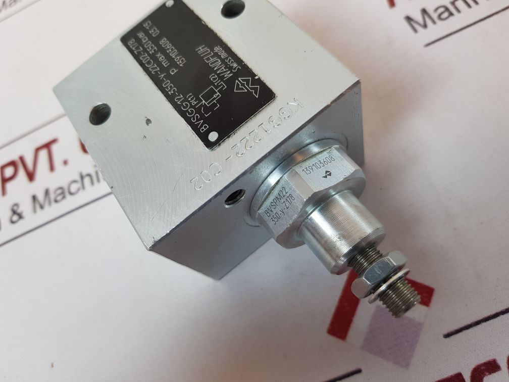 Wandfluh Bvsgg12-350-y-22C02-z178 Pressure Relief Valve