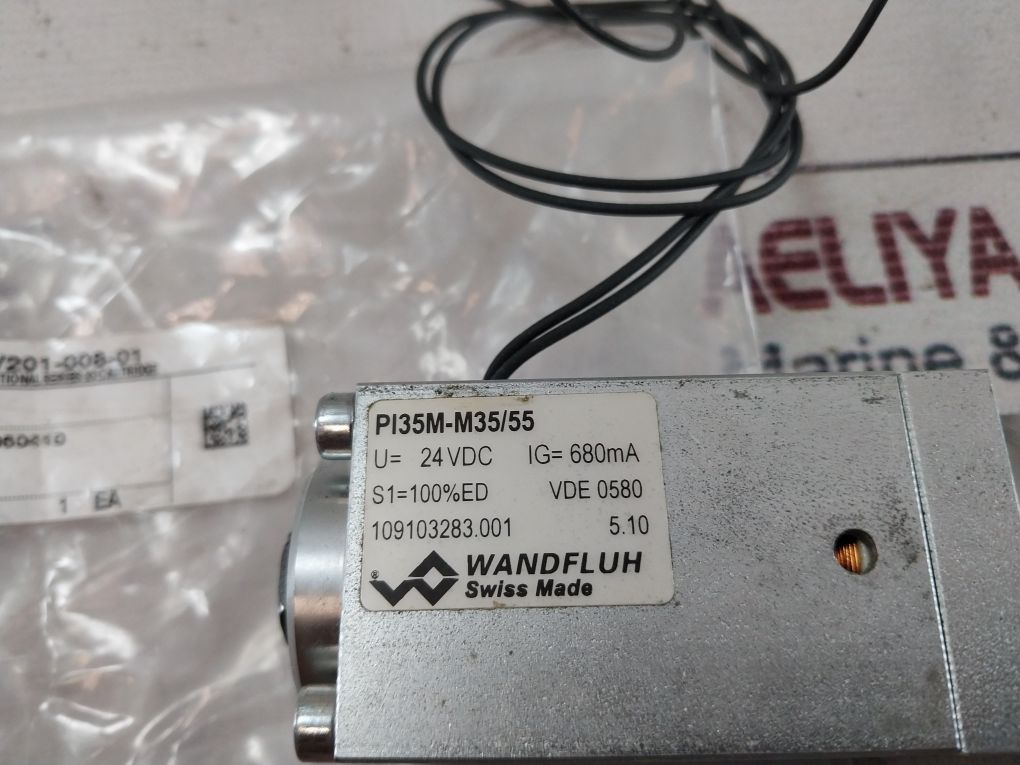 Wandfluh Pi35M-m35/55 Cartridge Proportional Valve Series 33