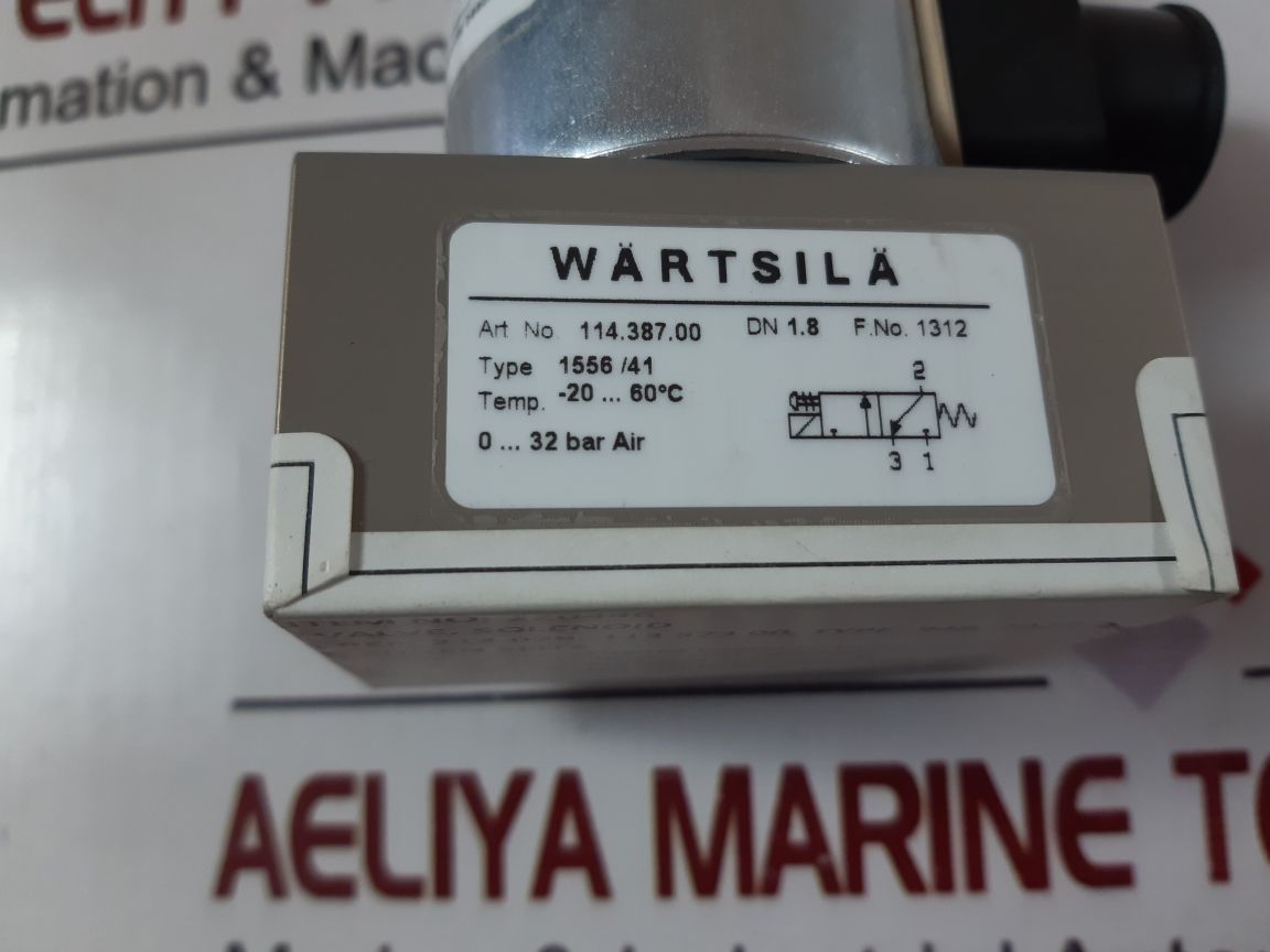 Wartsila 118.156.024N Solenoid Valve
