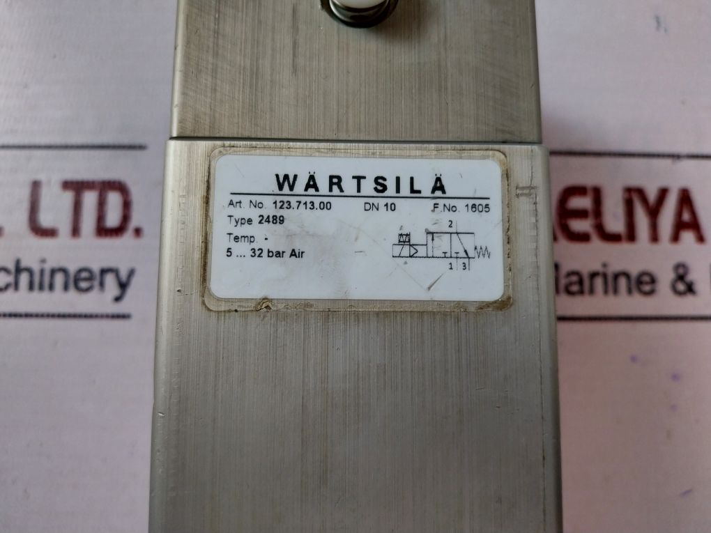 Wartsila 123.713.00 Type 2489 Block Clamp Cylinder