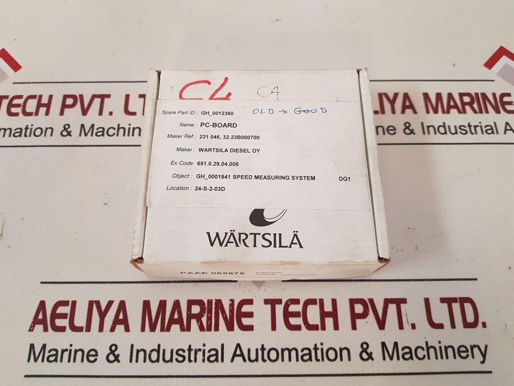 Wartsila 2V72H114-3 Pcb Card