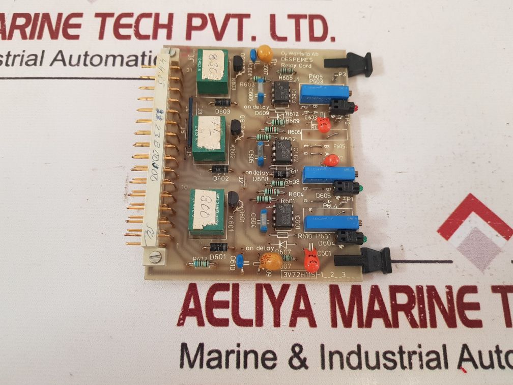 Wartsila 3223B000500 Relay Card Rev.1