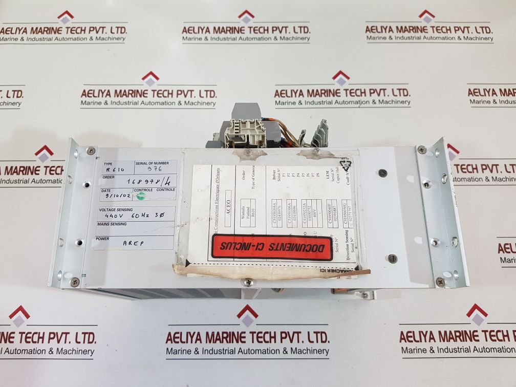 Wartsila Merlin Gerin Avr R610