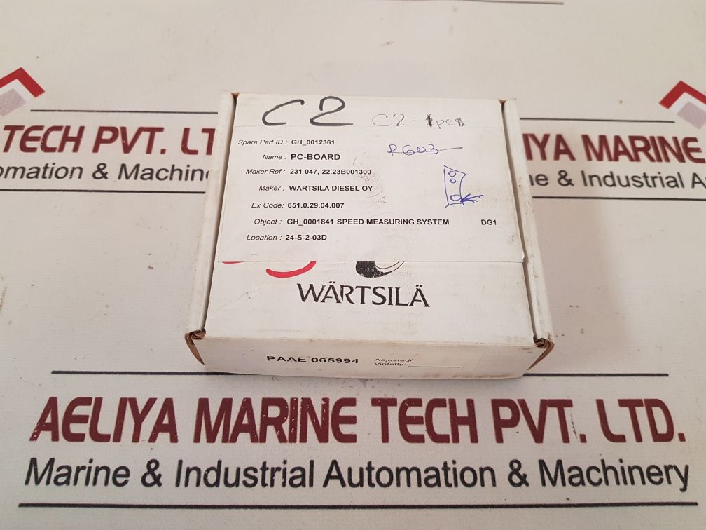 Wartsila 3223B000500 C2 Nde-card