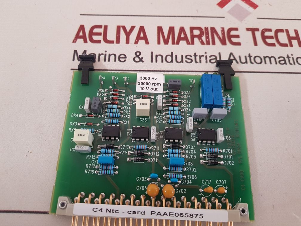 Wartsila C4 Ntc-card Paae065875 Pcb Card