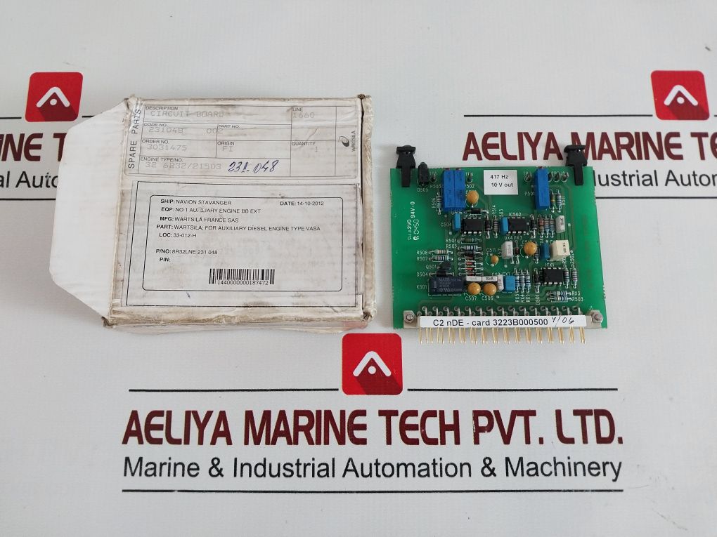 Wartsila Ppl 81804