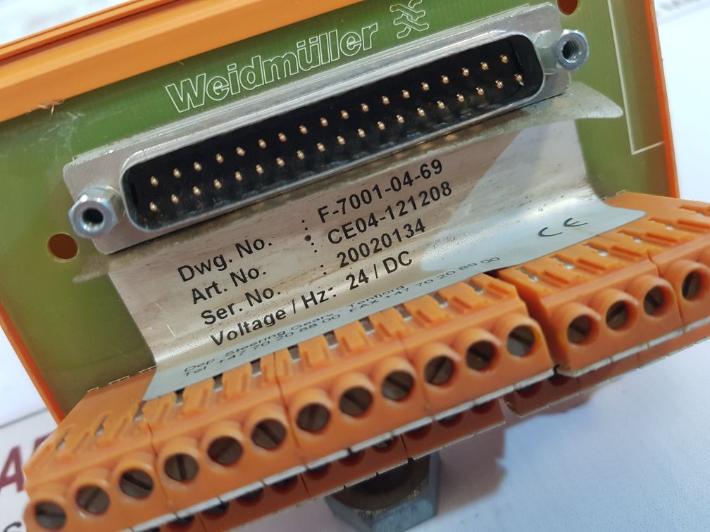 Weidmüller F-7001-04-69 Module