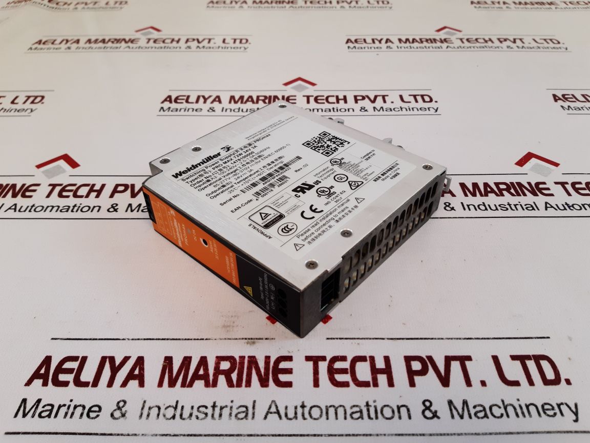 Weidmuller 1478100000 Power Supply Pro Max 72W 24V 3A