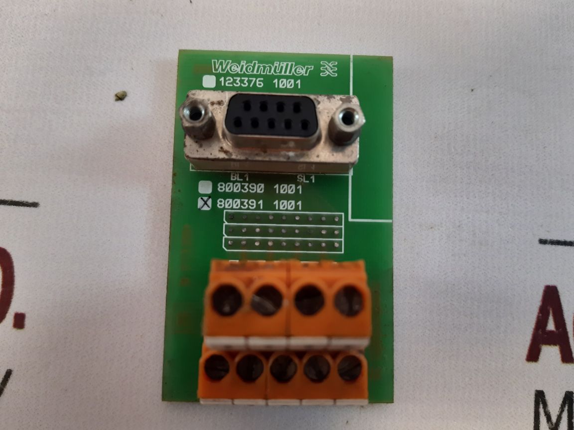 Weidmuller 800391 1001 Interface Module