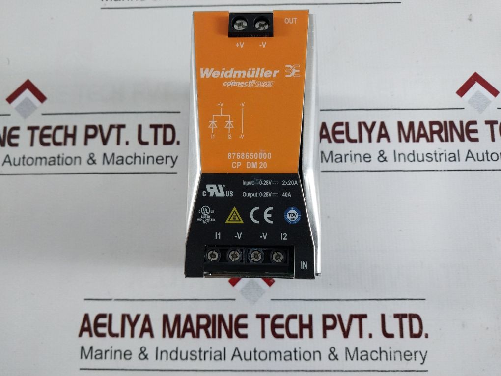 Weidmuller Cp Dm 20 Din-rail Power Supply 8768650000