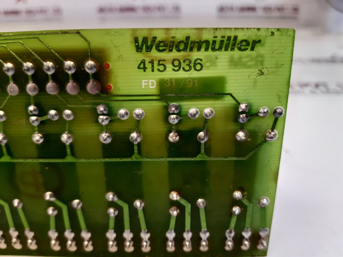 Weidmuller Rsm 16-r Relay Module