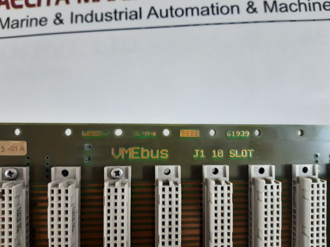 Weso Vmebus J1 10 Slot Pcb Card