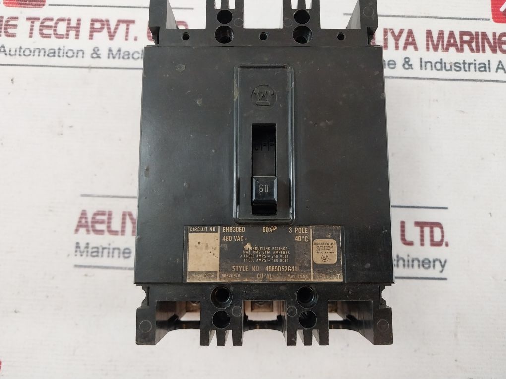 Westinghouse Ehb3060 Circuit Breaker