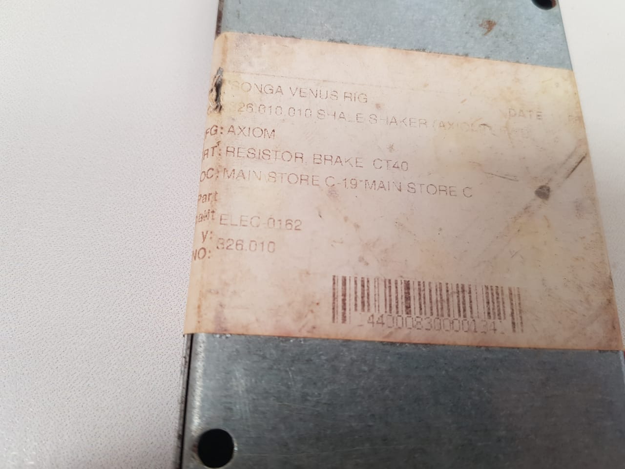 Sir srf/c 600 brake resistor ct40