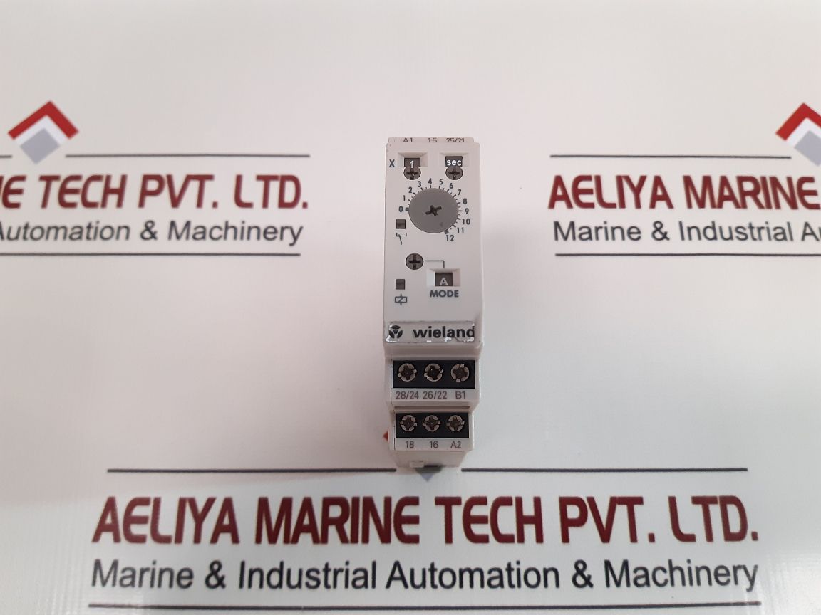 Wieland Kzl 92 Time Delay Relay 24-230V Ac/Dc